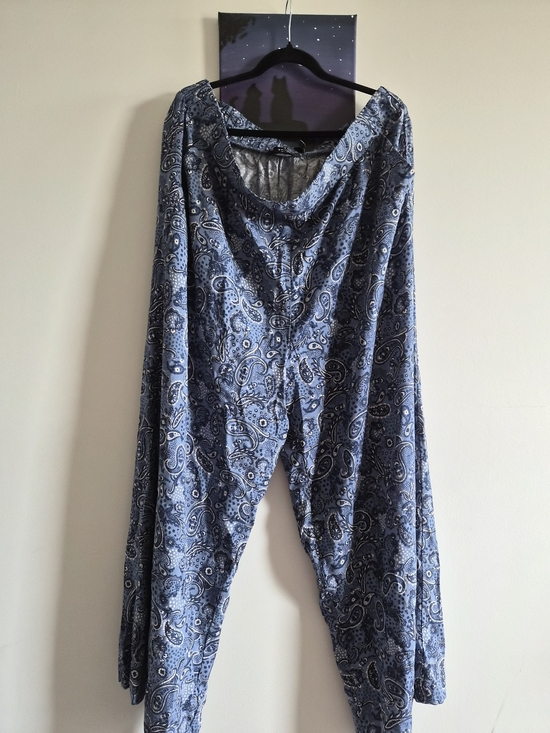 torrid Pants - torrid Blue Paisley Wide-Leg Pants